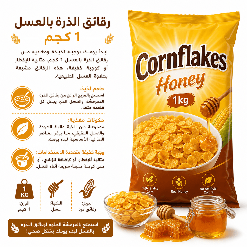 Cornflakes Honey 1kg