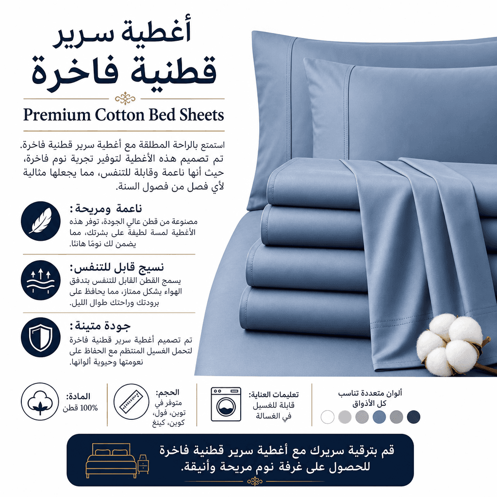 Premium Cotton Bed Sheets
