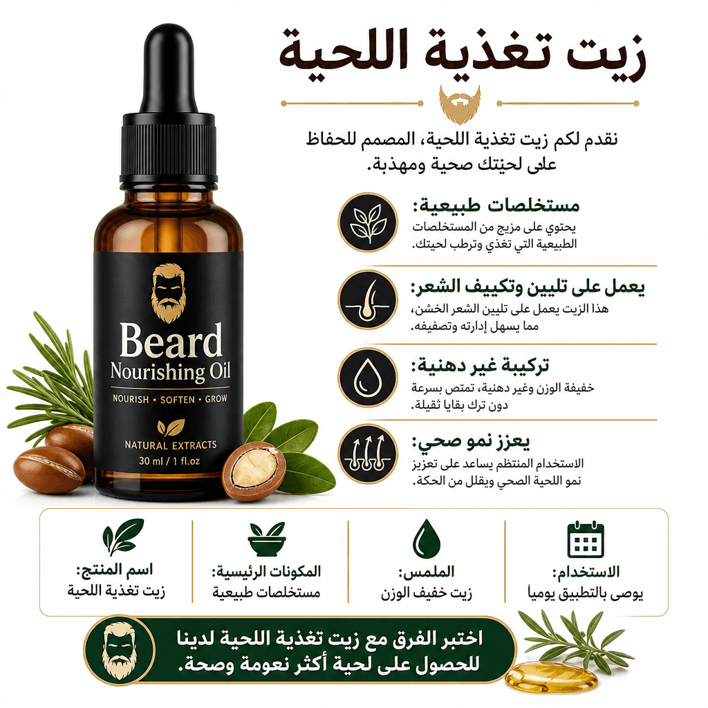 Beard Nourishing Oil