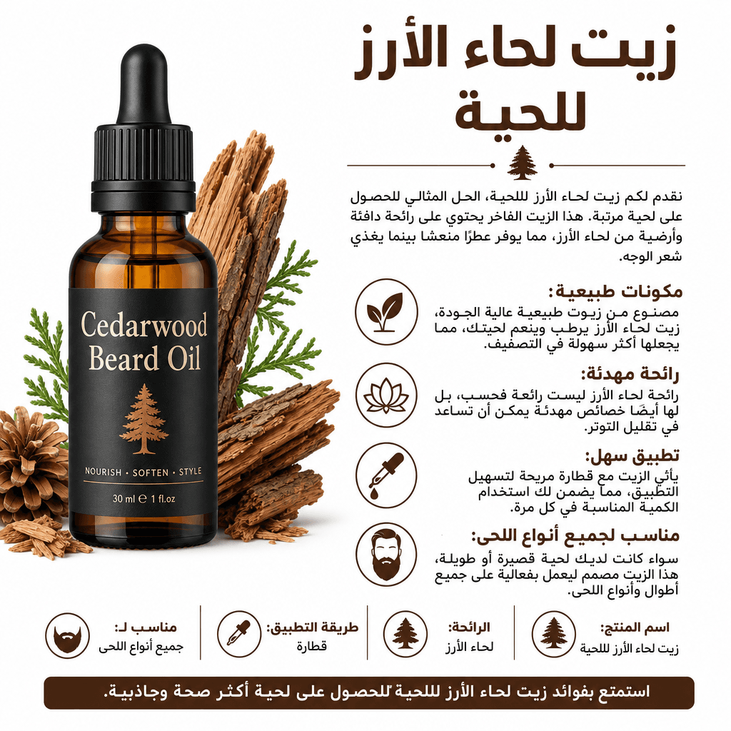 Cedarwood Beard Oil