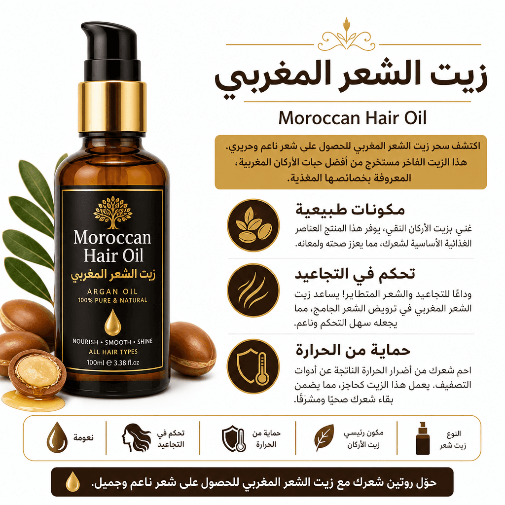 Moroccan Hair Oil
