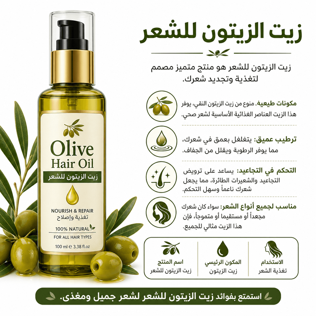 Olive Hair Oil