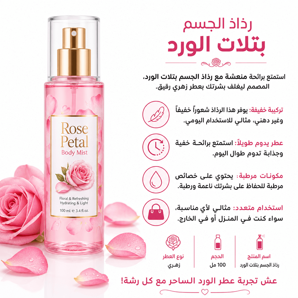 Rose Petal Body Mist