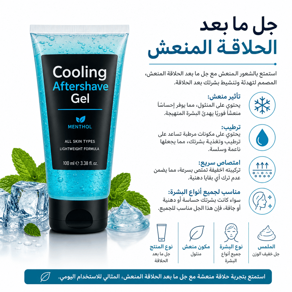 Cooling Aftershave Gel