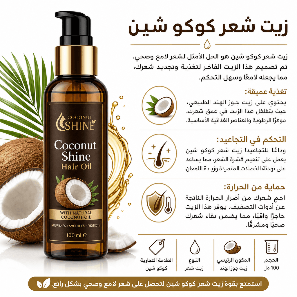 Coconut Shine Hair Oil