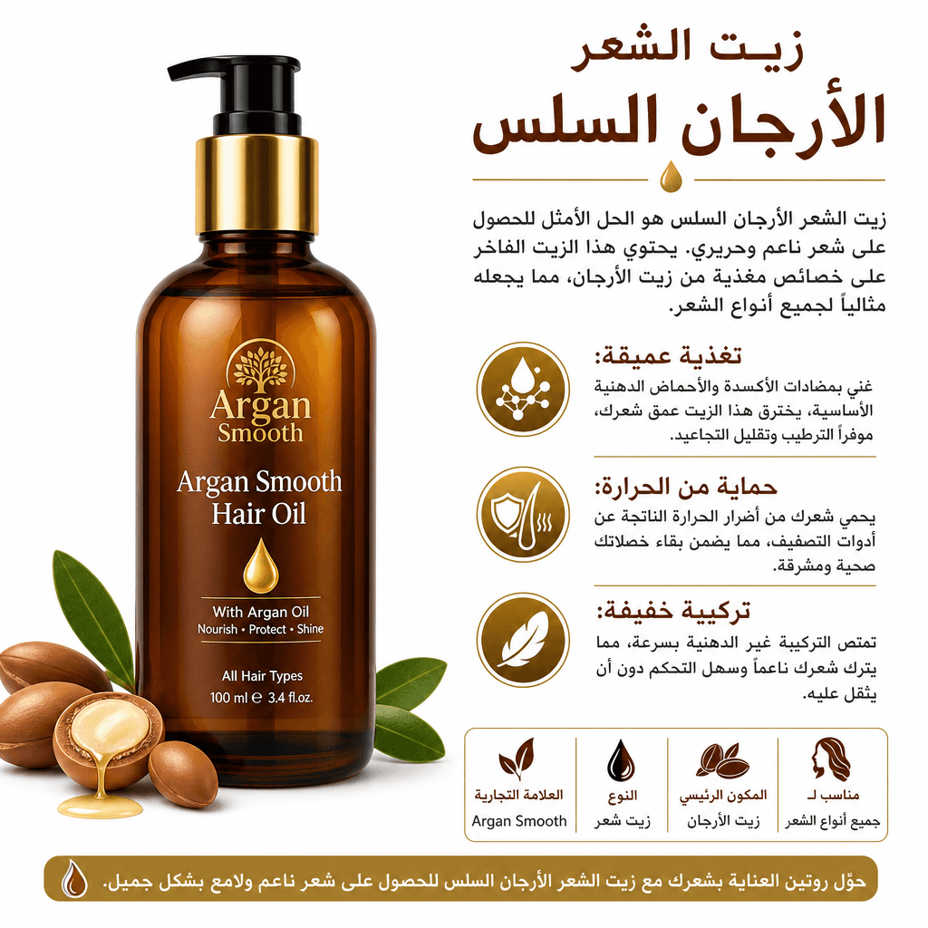 Argan Smooth Hair Oil