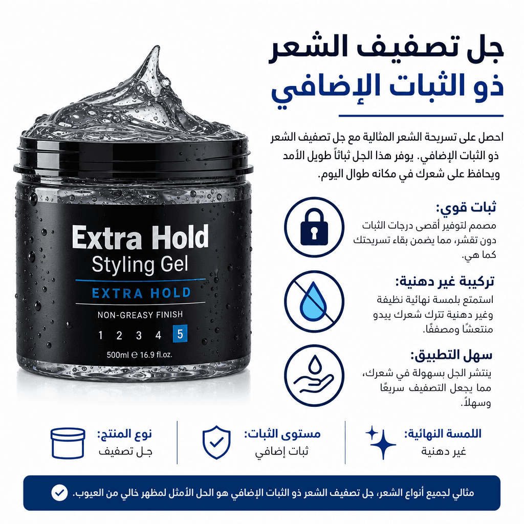 Extra Hold Styling Gel