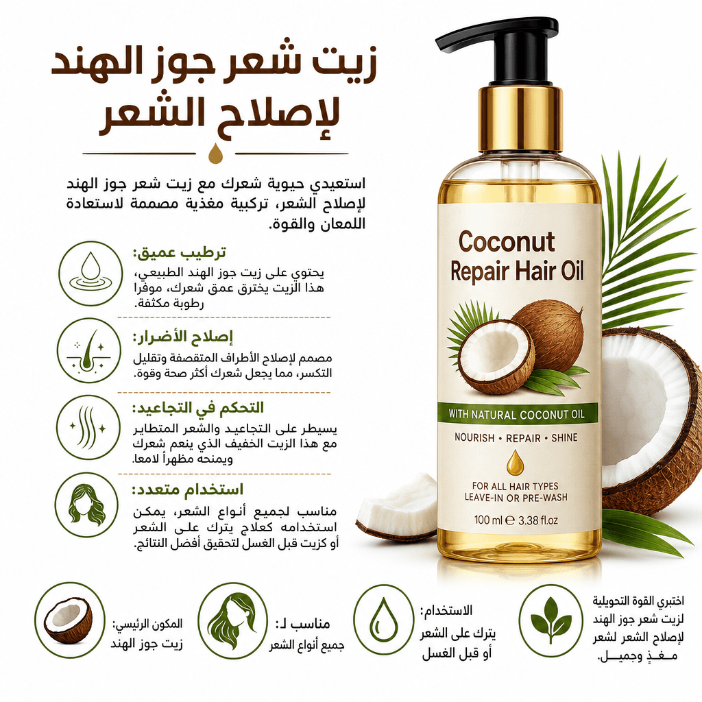 Coconut Repair Hair Oil