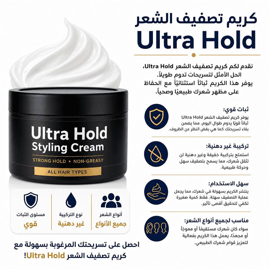 Ultra Hold Styling Cream