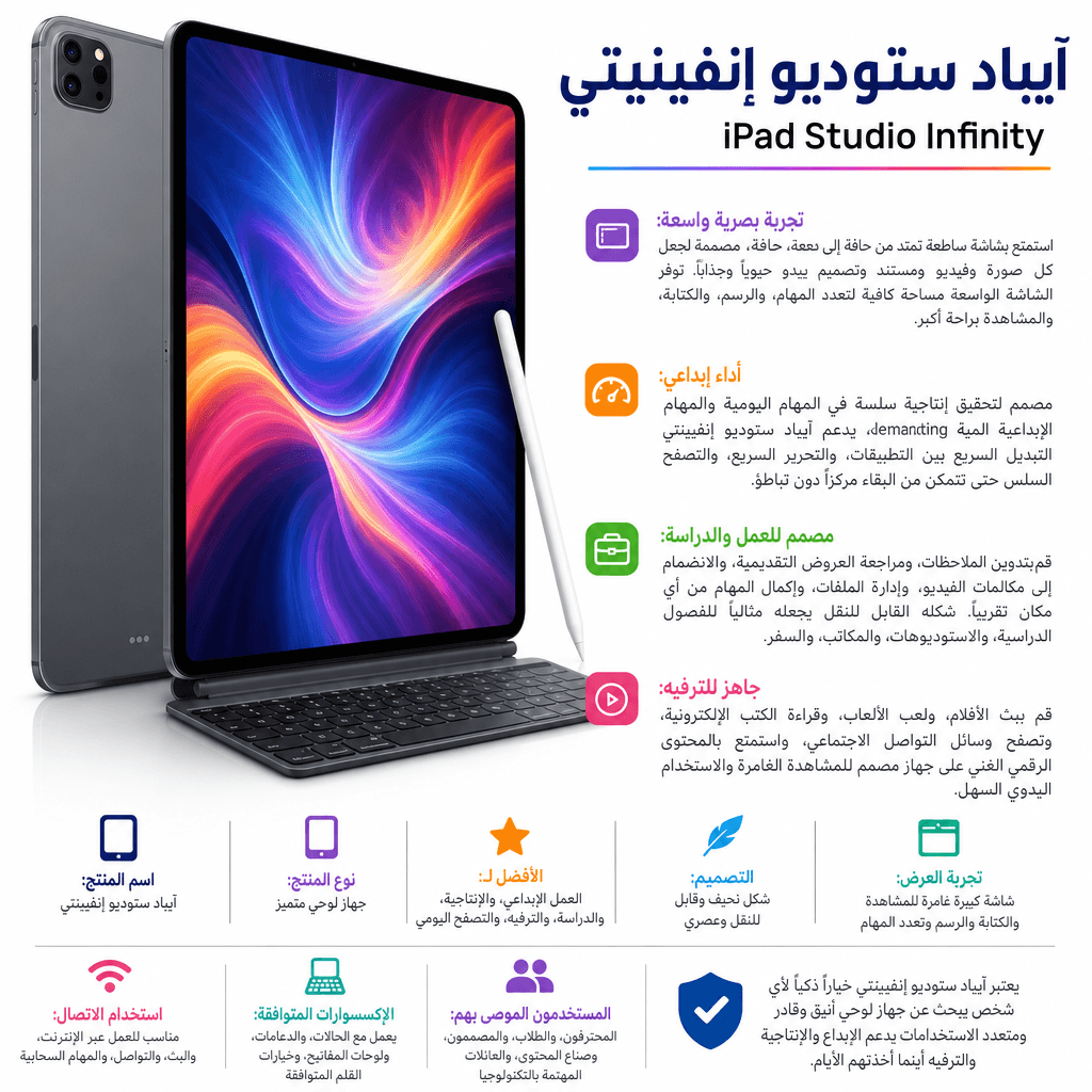 iPad Studio Infinity