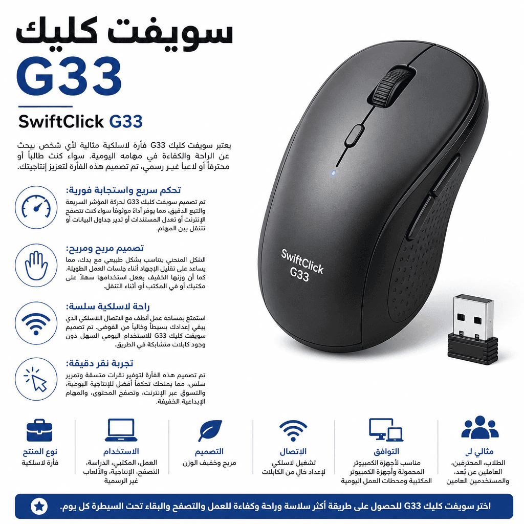 SwiftClick G33