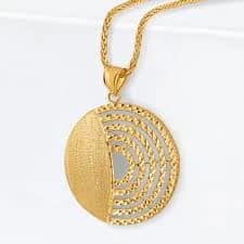 Gold Pendant Necklace for Women