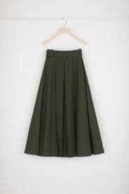 Women's Pleated Maxi Skirt