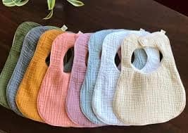 Cotton Baby Bibs