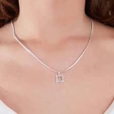 Women's Silver Pendant