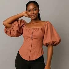 Women's Puff Sleeve Blouse