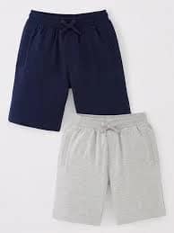 Kids' Cotton Shorts 2-Pack
