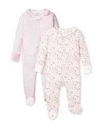 Baby Cotton Romper 2-Pack