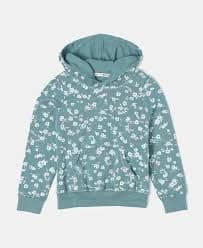 Girls' Printed Hoodie