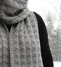 Women's Winter Knit Scarf