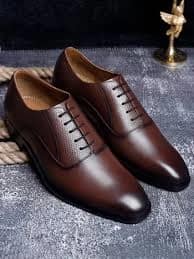 Men's Formal Leather Derby Shoes