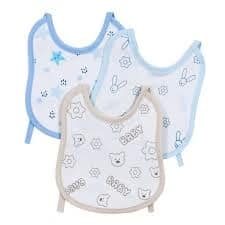 Cotton Baby Bib Set