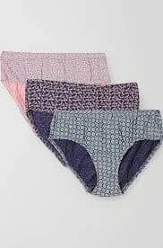 Women’s Cotton Briefs 3 Pack