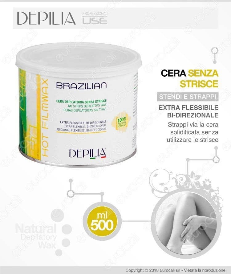 DEPILIA BRAZILIAN HOT FILM WAX