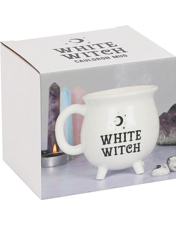White Witch Cauldron Mug