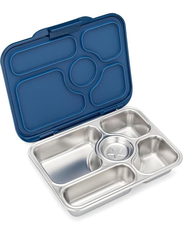 Yumbox Presto Stainless Steel Santa Fe Blue Lunch Box