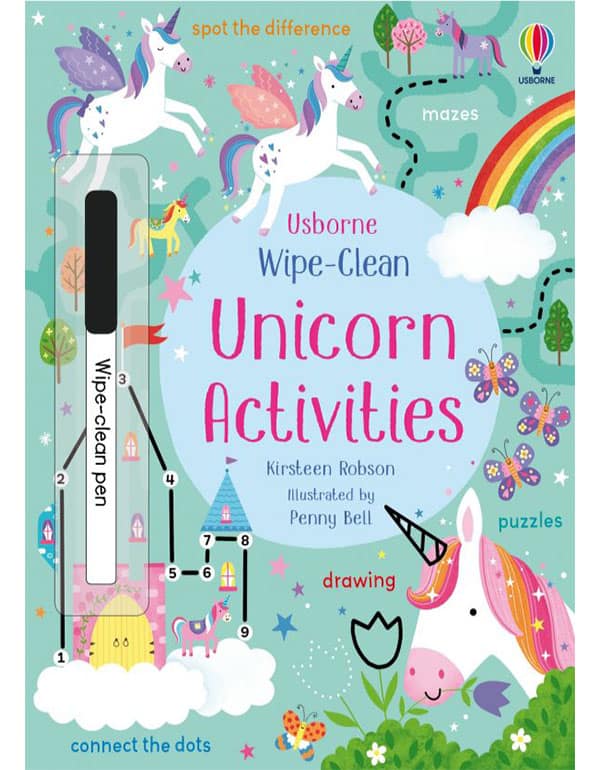 Wipe-Clean: Unicorn Activities