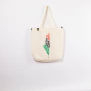Palestine Arabia | Off White Totebag Hanged product image
