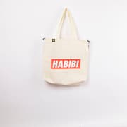 Habibi Simple | Off White Totebag Hanged product image