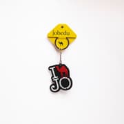 I Camel Jo | Rubber Keychain product image