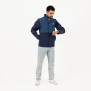 Jobedu Outline Summet Navy - Shady Blue | Unisex Premium Windwall Jacket product image