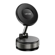 Lenyes CR202 Magnetic Car Phone Holder - Powerful Suction Cup Base - Long Flexible Arm - 360 Degree Rotation - Dashboard & Windshield Mount - Black product image