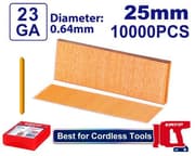 EMTOP ENAL06825 – 18 Gauge Brad Nails, 25mm product image