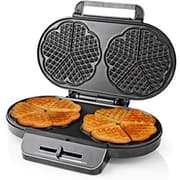 Tekmaz Double Waffle Maker Stainless Steel product image