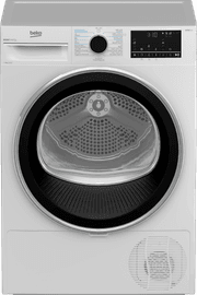 Beko Dryer 9 kg Inverter Heat Pump IronFinish A+++ White product image