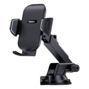 Baseus UltraControl Go Series Clamp-Type Phone Holder - Suction Cup Version with Long Telescopic Arm - Ultra-Stable Dashboard and Windshield Mount - 360 Degree Rotation - Heavy-Duty Vacuum Grip product image