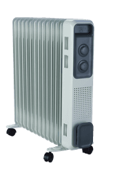 Electromatic Oil Filled Radiator 13 Fins 2500 W With clothes rack Full safety system product image