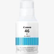 Canon GI-46 Genuine High Yield Ink Bottle - Choose Color: Cyan or Yellow - Pigment-Based Ink - Compatible with MAXIFY GX Series MegaTank product image