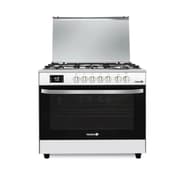 Tekmaz Gas Cooker 90cm 5 Burners – Stainless Steel product image