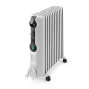 De'Longhi Radia S Oil Filled Radiator - 2500W - 12 Fins - Real Energy Technology - 3 Power Settings - Comfort Temp Function - For Rooms up to 75 m³ - Model TRRS1225C product image