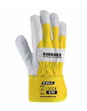 Rigger Working Gloves From EuroHex with Cow Split Leather | H814A product image