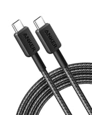 Anker 322 PowerLine USB-C to USB-C Fast Charging Cable (60W, Braided, Durable,3ft) product image