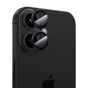 BLUEO NPB28 Original Metal Frame Lens Protector Glass (2 pcs/package) for iPhone 16/16 Plus - Black product image