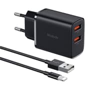 Mcdodo 12W Dual USB Wall Charger Kit (EU) with USB-A to Lightning Cable CH-5071 product image