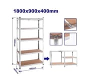 EMTOP EMTS1A94 Large Storage Shelves 1800×900×400 mm product image