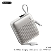 Remax Smart Power Bank - 20,000mAh High Capacity, 22.5W Fast Charging with Built-In Cable product image